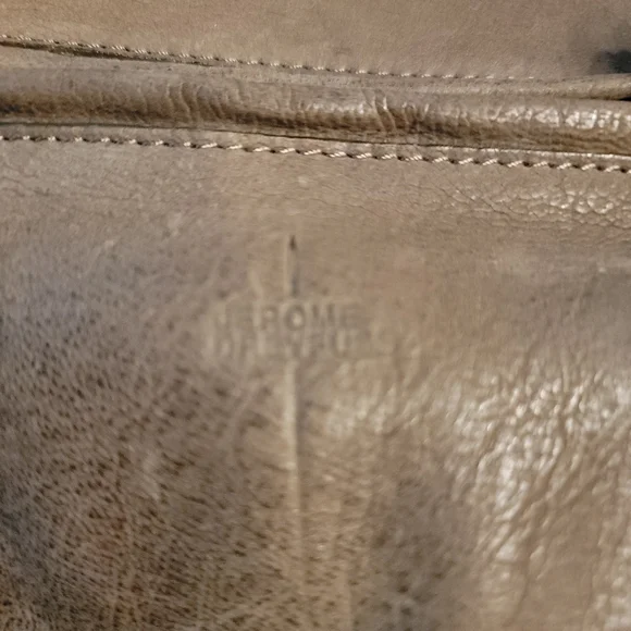 Jerome Dreyfuss Jacques Olive Green Leather Top Handle Adjustable Shoulder Strap - Picture 14 of 16